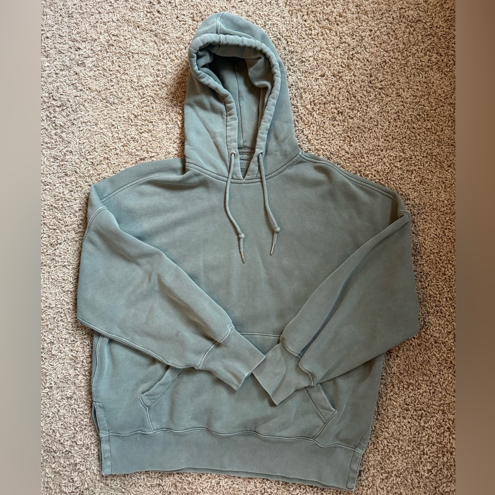 Abercrombie & Fitch Green Hoodie